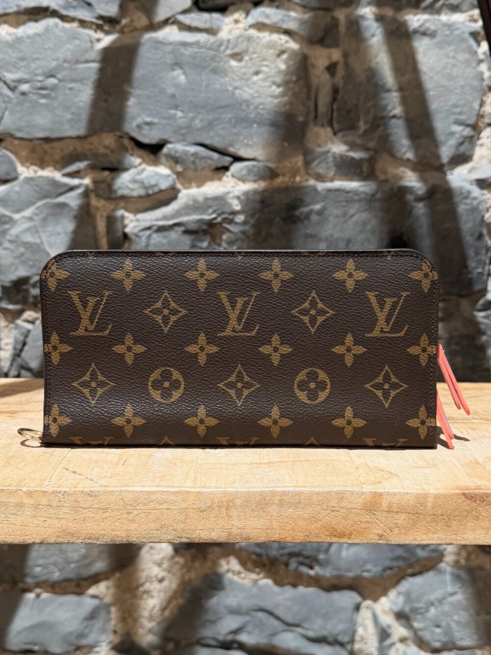 Louis Vuitton Brown Monogram Sweet Corail Insolite Wallet